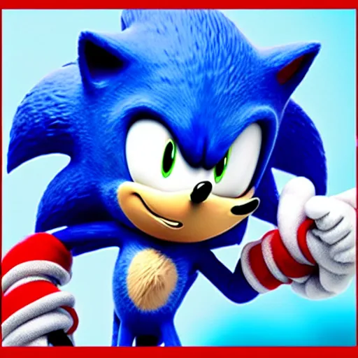 Image similar to sonic the hedgehog, underwater