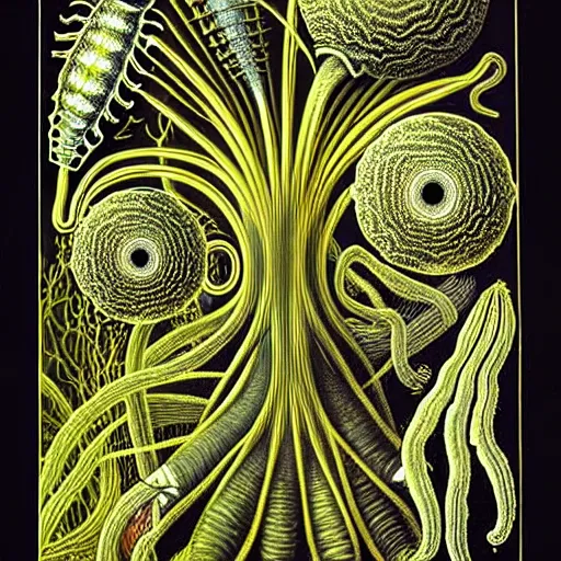 Image similar to rotifer weedwacker ernst haeckel