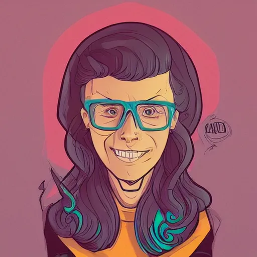 Image similar to awesome character portrait by josan gonzales