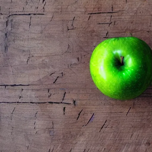 Image similar to a beautiful photo of a green apple