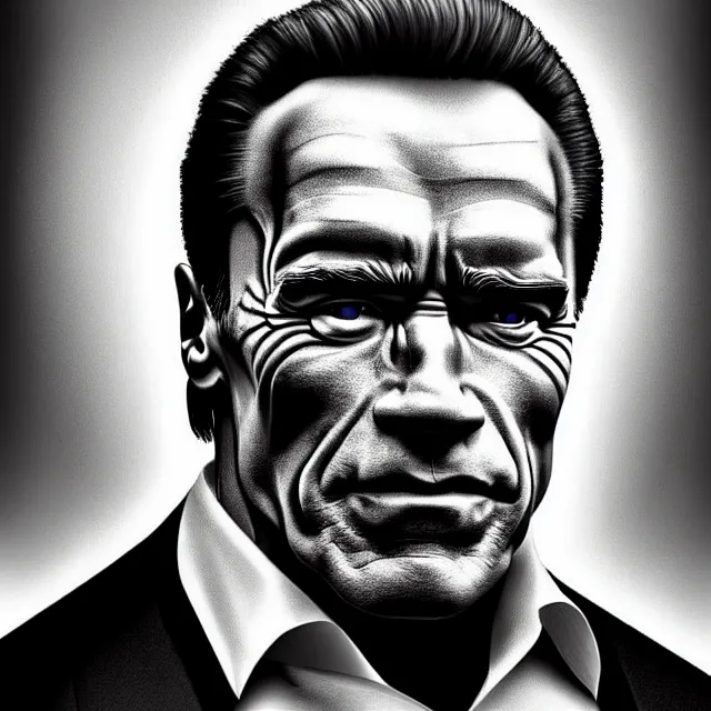 Image similar to epic professional digital portrait art of Arnold Schwarzenegger if he was Johann Sebastian Bach, ,best on artstation, cgsociety, wlop, Behance, pixiv, astonishing, impressive, outstanding, epic, cinematic, stunning, gorgeous, much detail, much wow, masterpiece.