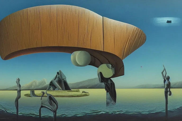 Image similar to boards of canada, surrealism, elegant oil painting, highly detailed