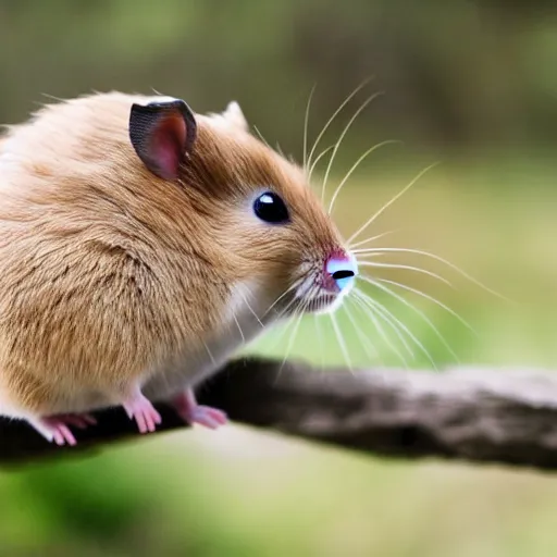 Prompt: hamster viking