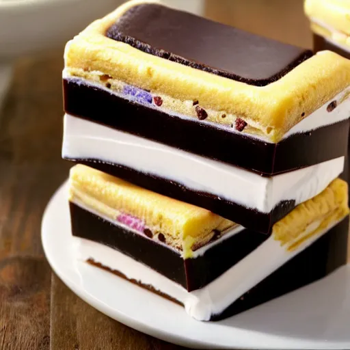 Prompt: ice cream sandwich fudge