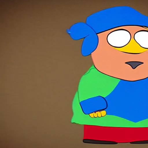 Image similar to realistic phot of Eric Cartman