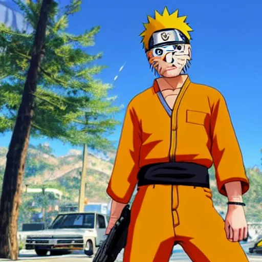 Image similar to Naruto in GTA V