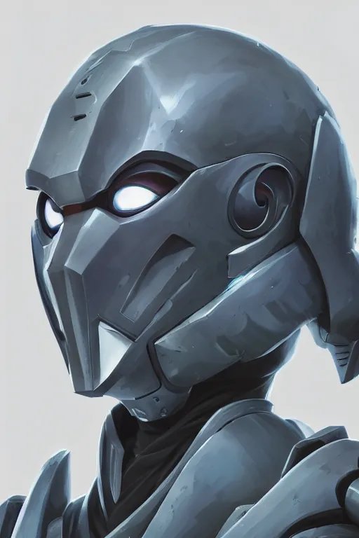 Image similar to epic mask helmet robot ninja portrait stylized as fornite style game design fanart by concept artist gervasio canda, behance hd by jesper ejsing, by rhads, makoto shinkai and lois van baarle, ilya kuvshinov, rossdraws global illumination radiating a glowing aura global illumination ray tracing hdr render in unreal engine 5