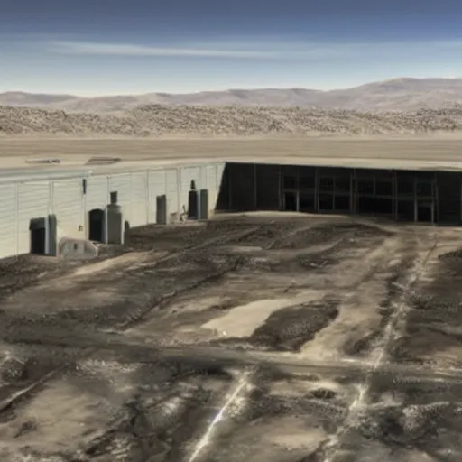 Prompt: interior of Area 51, realistic