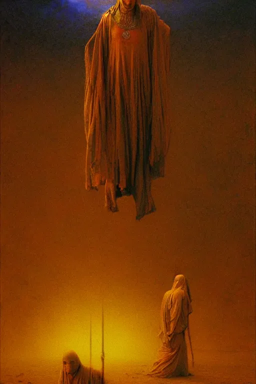 Prompt: a cinematic scene from the osman hamdi bey, concept art by beksinski and jean delville, dramatic lighting, ultra hd, hdr, 8 k