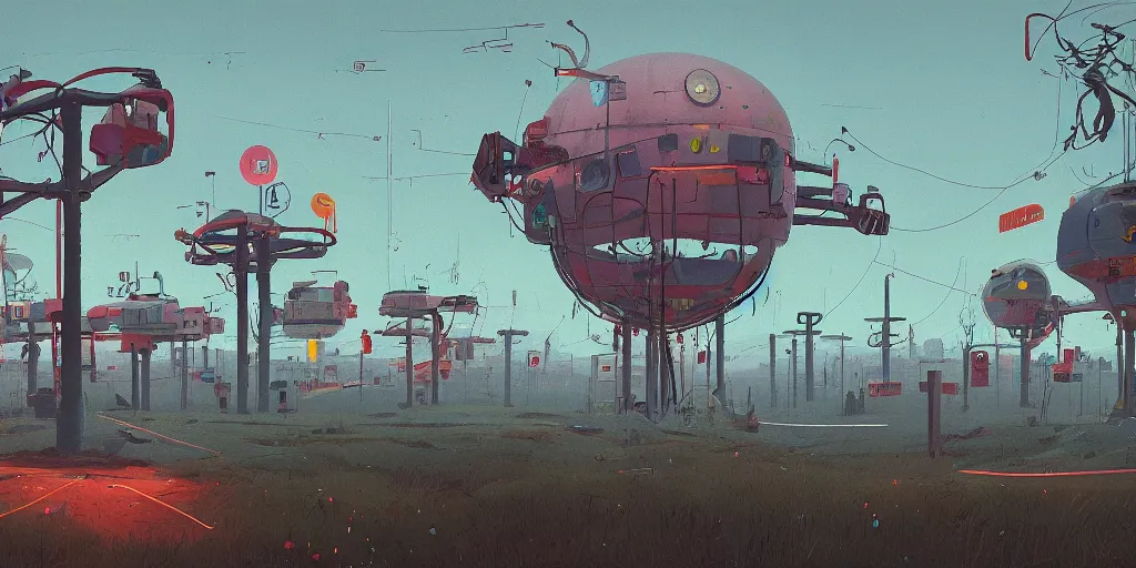 Image similar to simon stalenhag