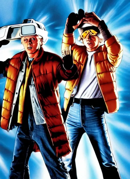 Image similar to back to the future