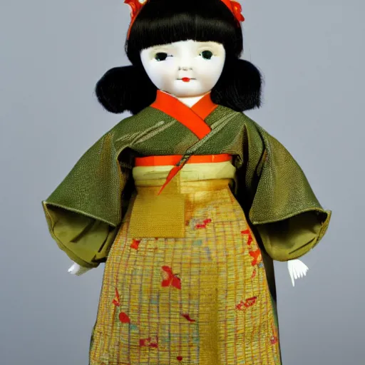 Image similar to a doll from japan