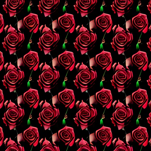 Image similar to black roses black background