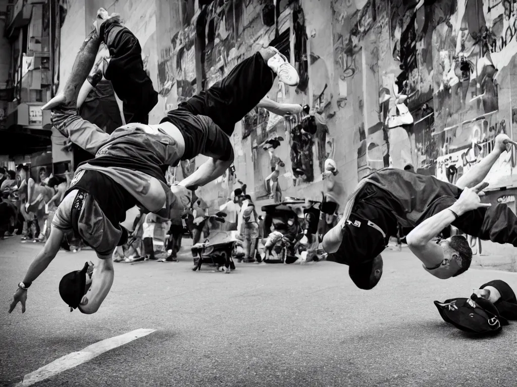 Image similar to breakdancing, breakdancer, street, photo