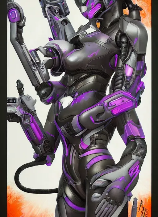 Image similar to d. va from overwatch - complex and hyperdetailed technical suit design. reflection and dispersion materials. rays and dispersion of light. volumetric light. f / 3 2. noise film photo. flash photography. ultra realistic, 5 0 mm. poster by wayne barlowe, hajime sorayama aaron horkey, craig mullins