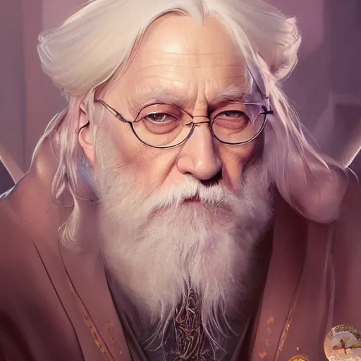 Prompt: ultra realistic illustration, dumbledore anime, intricate, elegant, highly detailed, digital painting, artstation, concept art, smooth, sharp focus, illustration, art by artgerm and greg rutkowski and alphonse mucha