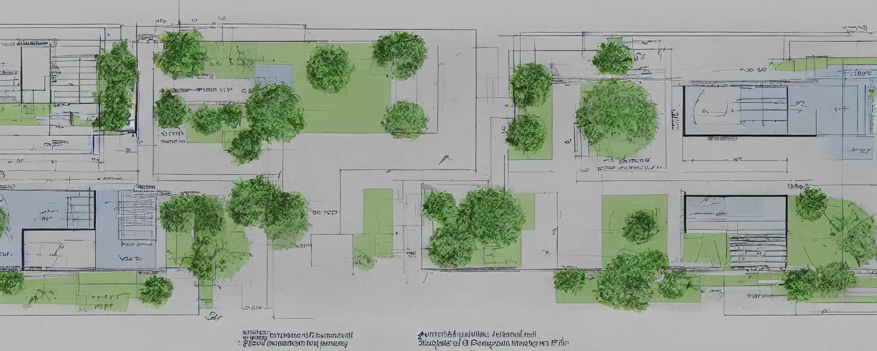 Image similar to a once off design plan for a parkway container for a community project, architectural plan, autocad design, blue prints, design, structure, plans