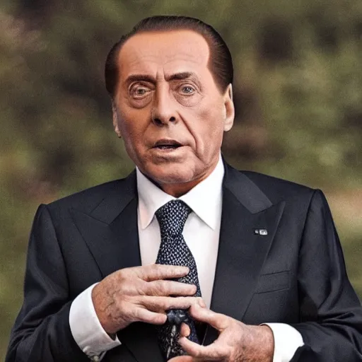 Prompt: silvio berlusconi as homelander