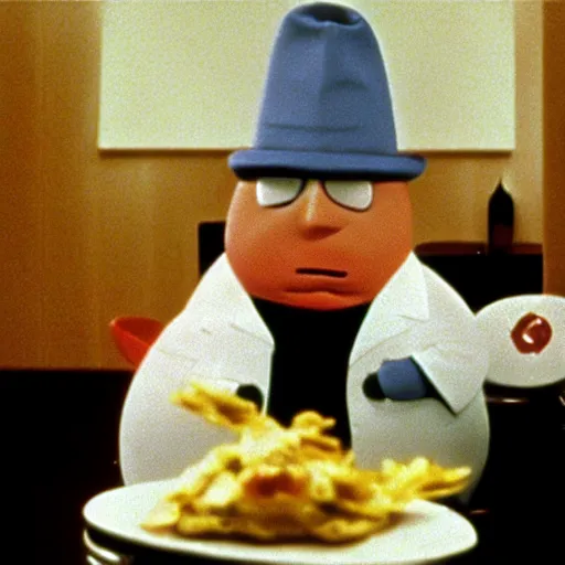 Image similar to Eric Cartman in American Psycho (1999)