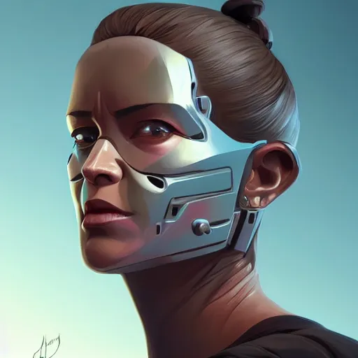 Image similar to face icon stylized minimalist terminator dark fate, loftis, cory behance hd by jesper ejsing, by rhads, makoto shinkai and lois van baarle, ilya kuvshinov, rossdraws global illumination