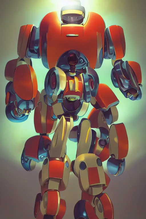 Image similar to metabots medabots medarotto medarot robot minimalist comics, behance hd by jesper ejsing, by rhads, makoto shinkai and lois van baarle, ilya kuvshinov, rossdraws global illumination ray tracing hdr radiating a glowing aura