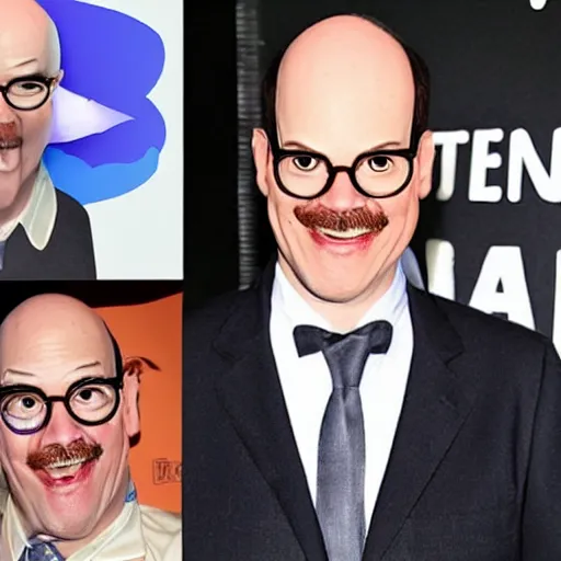 Prompt: tobias funke, from arrested development, as a pixar character