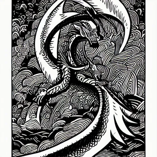 Image similar to mcbess illustration of a dragon, colorful!!!