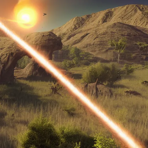 Prompt: planet that shoot like a gun, 4k, photo-realistic