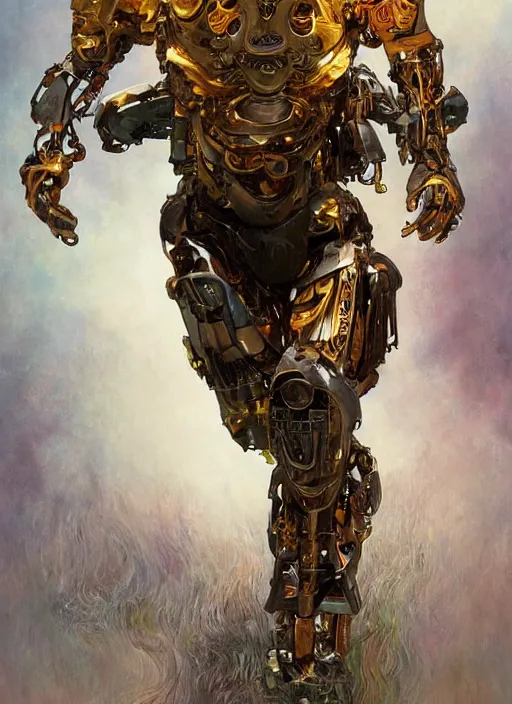 Image similar to lionel messi as a organic cyborg, diffuse lighting, fantasy, intricate, elegant, highly detailed, lifelike, photorealistic, digital painting, artstation, illustration, concept art, smooth, sharp focus, art by john collier and albert aublet and krenz cushart and artem demura and alphonse mucha