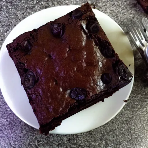 Prompt: the most delicious brownie ever - n 9