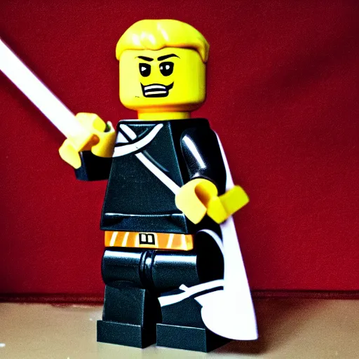 Image similar to a lego of samurai kenshin jimura del anime samurai x