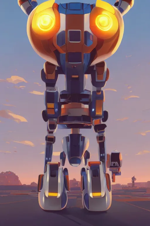 Image similar to metabots medabots medarotto medarot robot minimalist comics, behance hd by jesper ejsing, by rhads, makoto shinkai and lois van baarle, ilya kuvshinov, rossdraws global illumination ray tracing hdr radiating a glowing aura