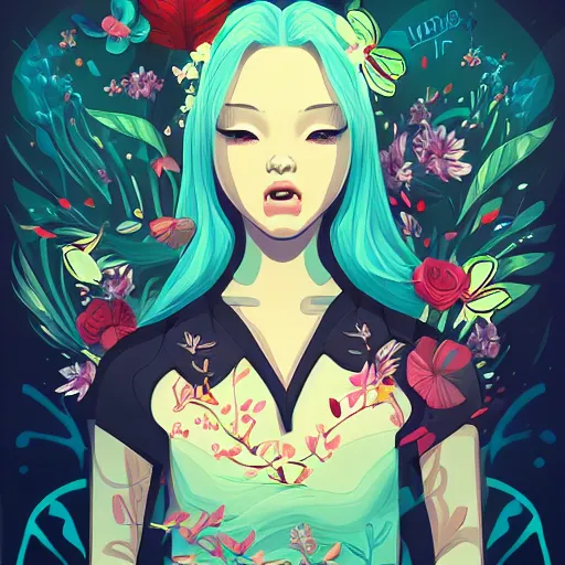 Image similar to the joy of life, by ross tran, a simple vector based illustration, artgerm