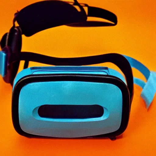 Image similar to a 1 9 7 0 s product photo of a vr headset manufactured by viewmaster.