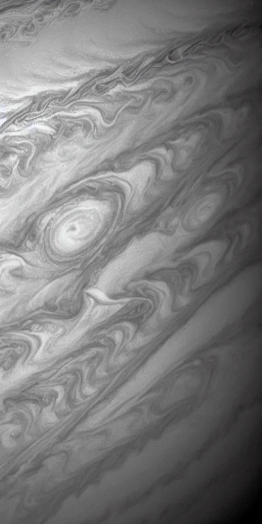 Image similar to a photograph landscape on europa showing jupiter in the night sky. photorealistic, epic, cinematic, 7 0 mm film