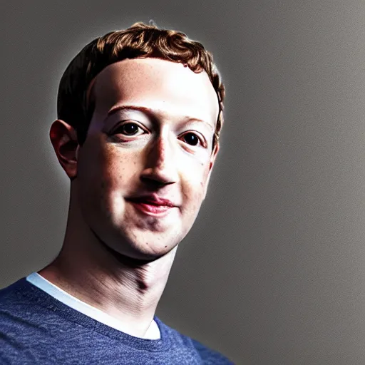 Image similar to close up portrait of mark zuckerberg, but has patches of lizard skin, 8 k, bokeh