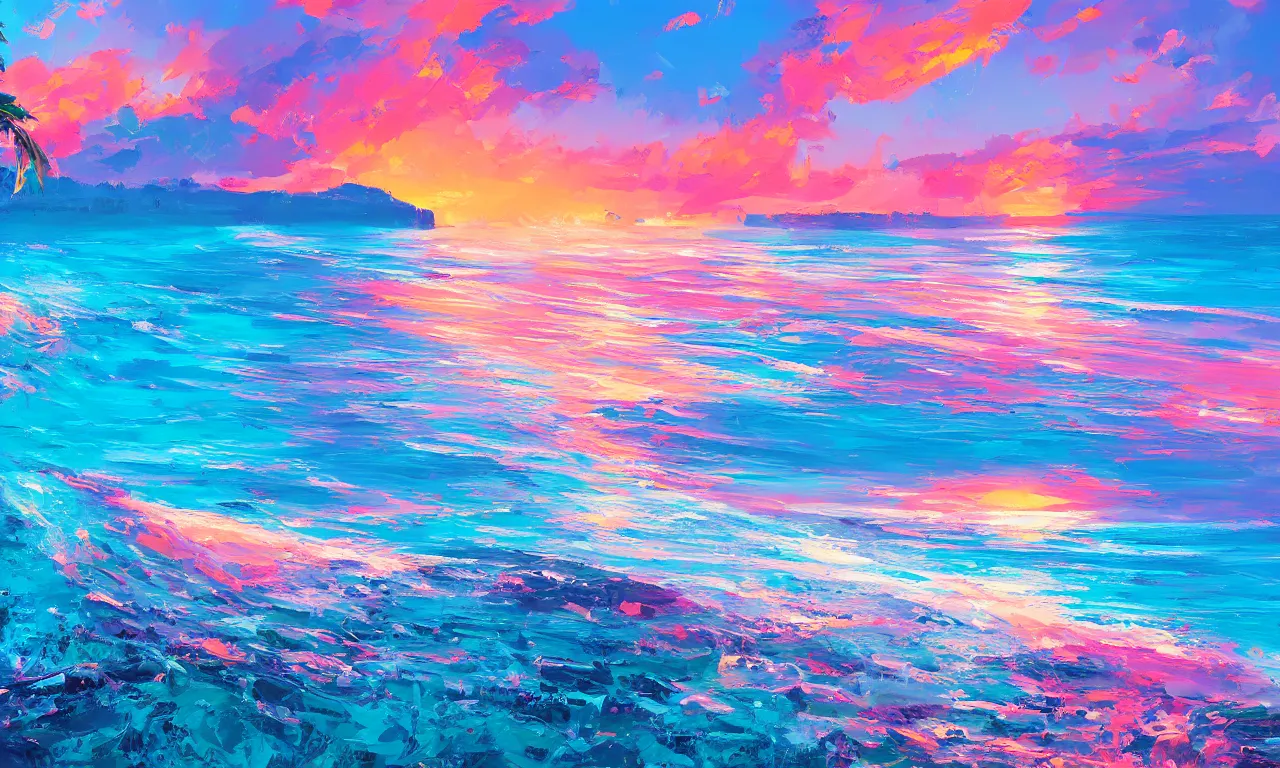 Image similar to paradise beach by alena aenami artworks in 4 k