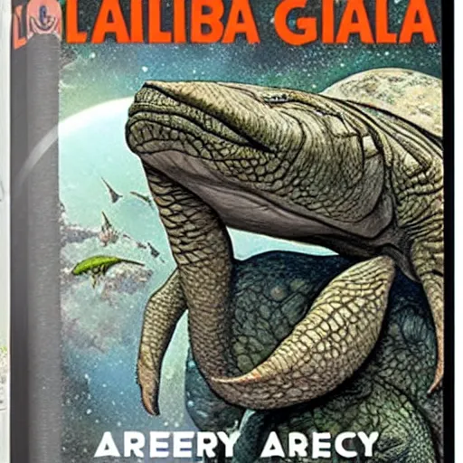 Prompt: Great A'Tuin Chelys galactica by Terry Pratchet n9