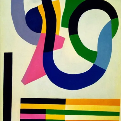 Image similar to beautiful curvy and colofrul infographic by Sonia Delaunay