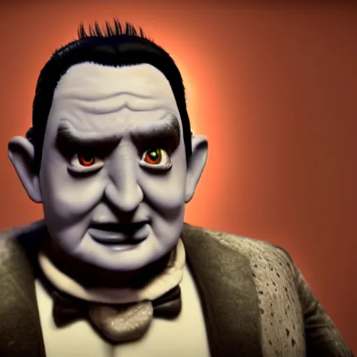 Prompt: portrait of ted cruz as grandpa munster, the munsters, octane render, unreal 5 engine