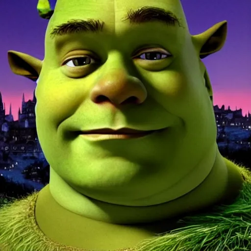 Image similar to elon musk as shrek