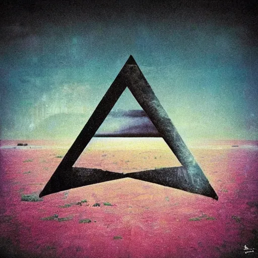 Image similar to album cover in the style of Pink Floyd