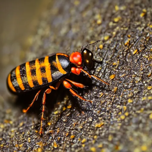 Prompt: a happy meal for insects. nature photography. macrophotography. NIKON D800E + 105mm f/2.8 @ 105mm, ISO 400, 1/1000, f/3.5