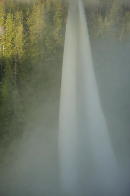 Prompt: brocken spectre, ghost of the lake