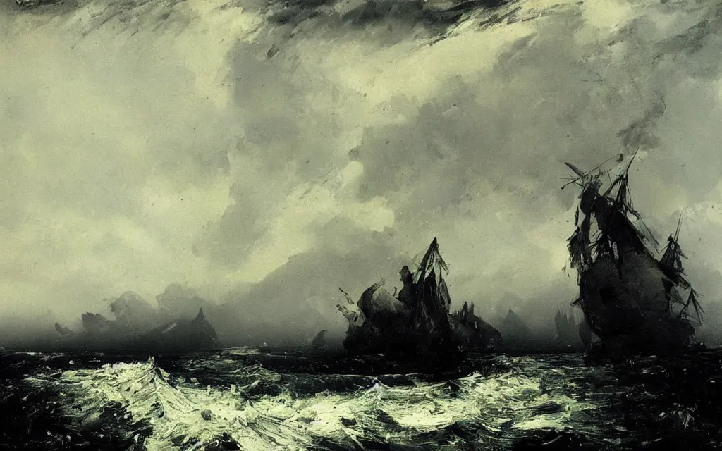 Image similar to a beautiful painting representative of the art style of peder balke
