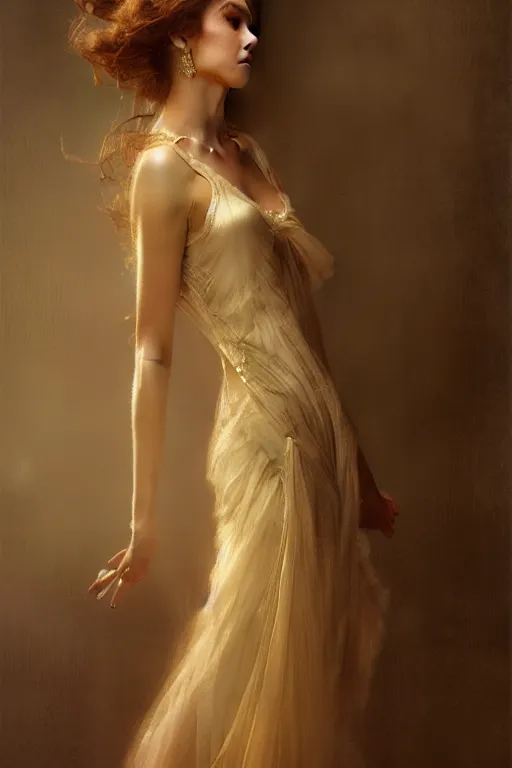 Prompt: a half body portrait of bunny girl wearing gown, high detail, cleary see face, by gaston bussiere, bayard wu, greg rutkowski, odd nerdrum, maxim verehin, dan dos santos, masterpiece, sharp focus, cinematic lightning