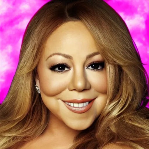 Prompt: picture of mariah carey playing a video game