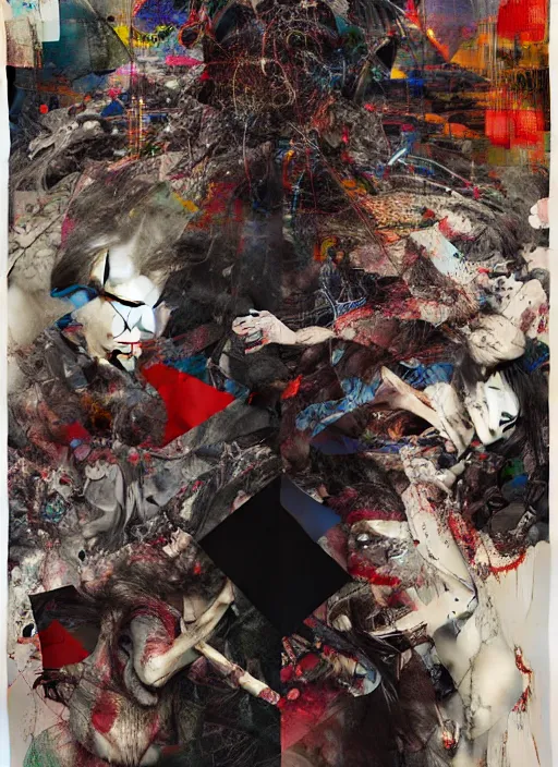 Image similar to entropy is the natural order of the universe i simply catalyze the process, a brutalist designed, gothic, rich deep colours, painted by francis bacon, adrian ghenie, james jean and petra cortright, part by gerhard richter, part by takato yamamoto. 8 k masterpiece