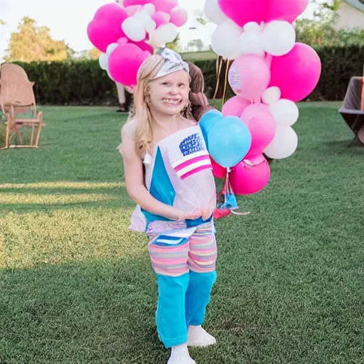 Image similar to 9/11 gender reveal party