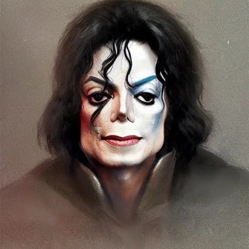 Prompt: michael jackson as emperor palpatine, ultra realistic face and body dimensions, by greg rutkowski, pinterest